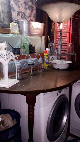 Laundry Room DIY Transformation on a budget 