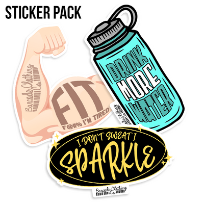 Fitness Sticker Pack