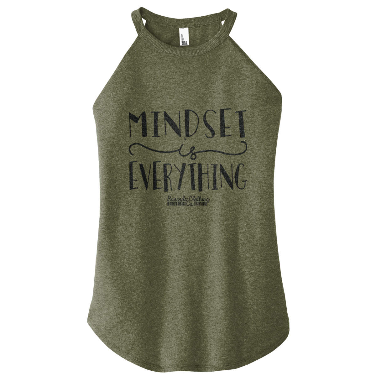 Mindset Is Everything Rocker Tank