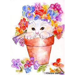 Flower Child Cat