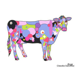 Op Art She Cow