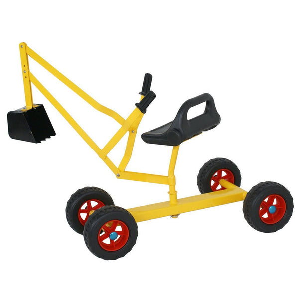 sand digger toy backhoe with wheels