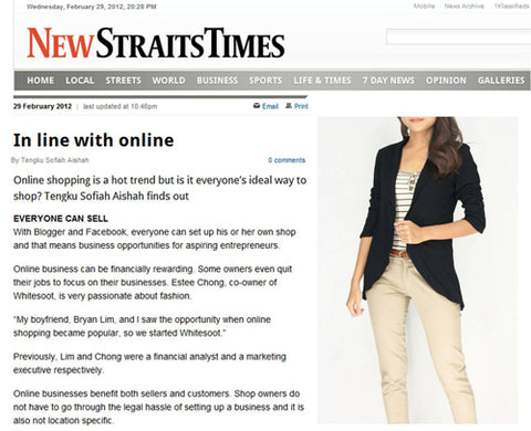 Whitesoot - New Straits Time