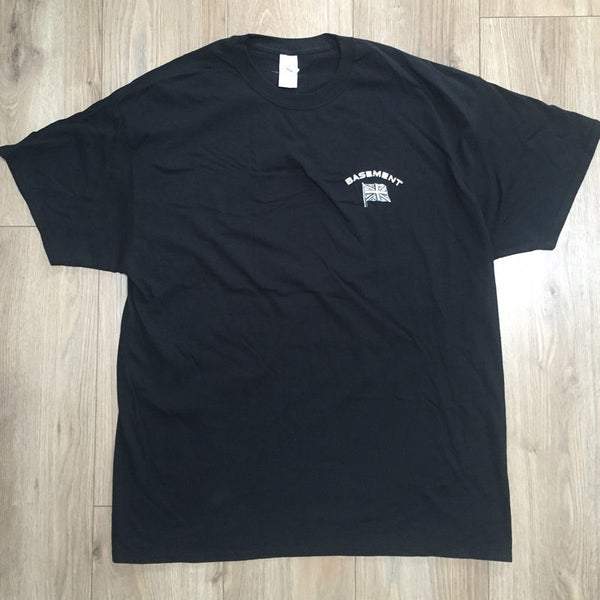 UNION JACK FLAG BLACK TEE