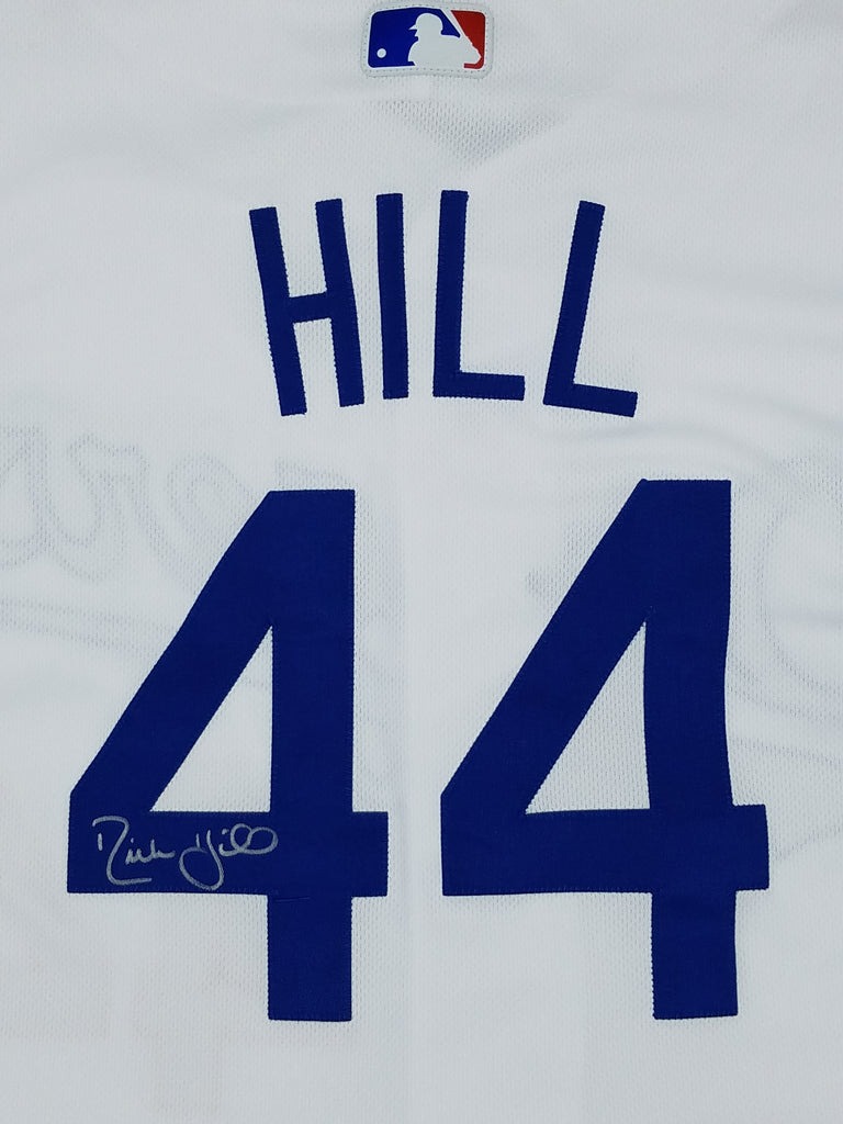 Rich Hill Autographed Dodgers Authentic 