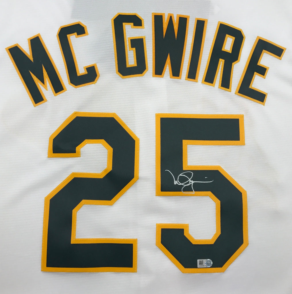 mark mcgwire autographed jersey