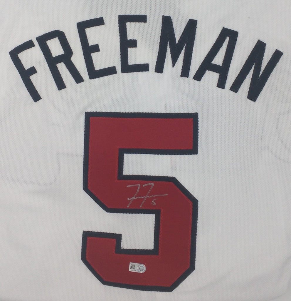 freddie freeman signed jersey