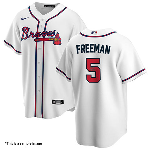 white braves jersey