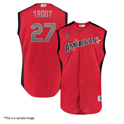 mike trout all star jersey