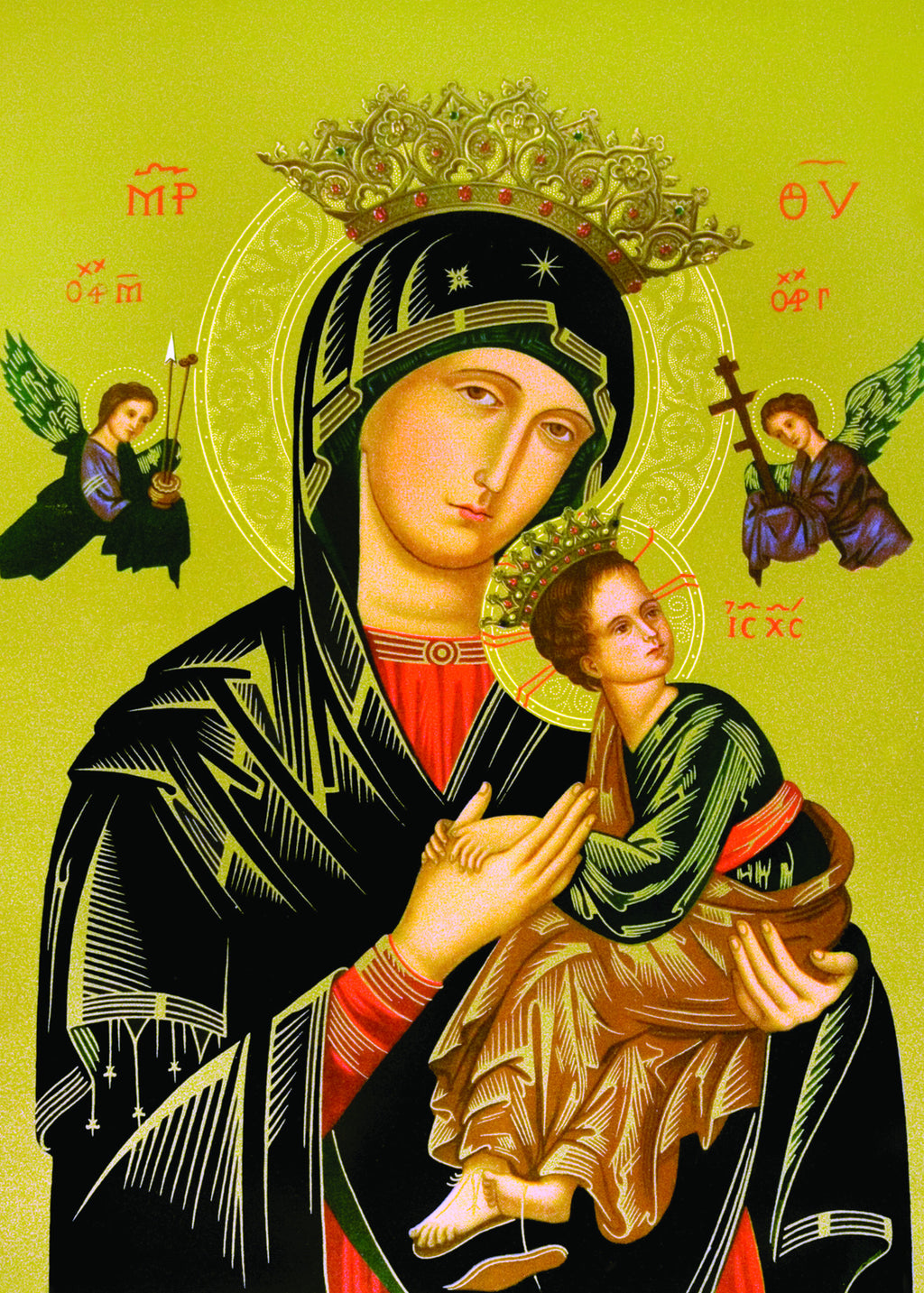 Our Lady of Perpetual Help Print 5X7 – Full of Grace USA