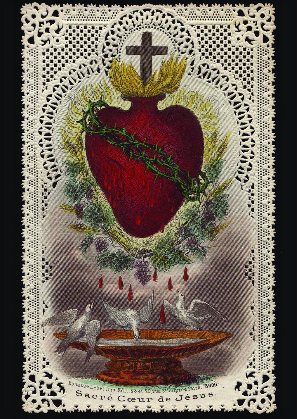 Sacred Heart of Jesus Print 5X7 – Full of Grace USA