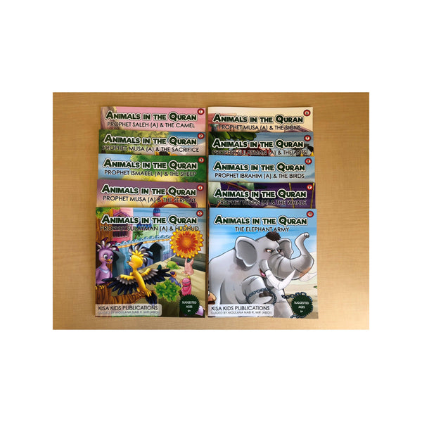 Animals in the Quran – A 10-Book Series (Suggested Ages 6+) – Shia Books