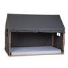Tipi Bed Frame House <br/> Cover 90x200cm Anthracite