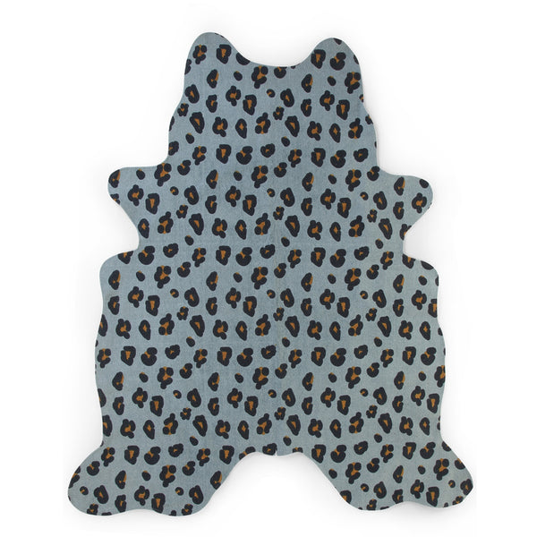 Carpet<br/> 145x160cm <br/> Leopard Blue