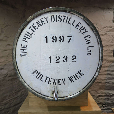Old Pulteney distillery bottle your own whisky barrell