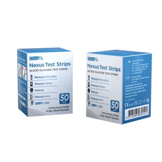 glucorx nexus test strips superdrug