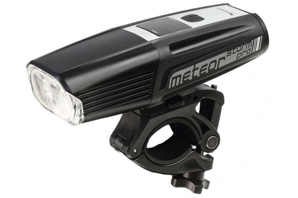 moon meteor storm rechargeable front bike light