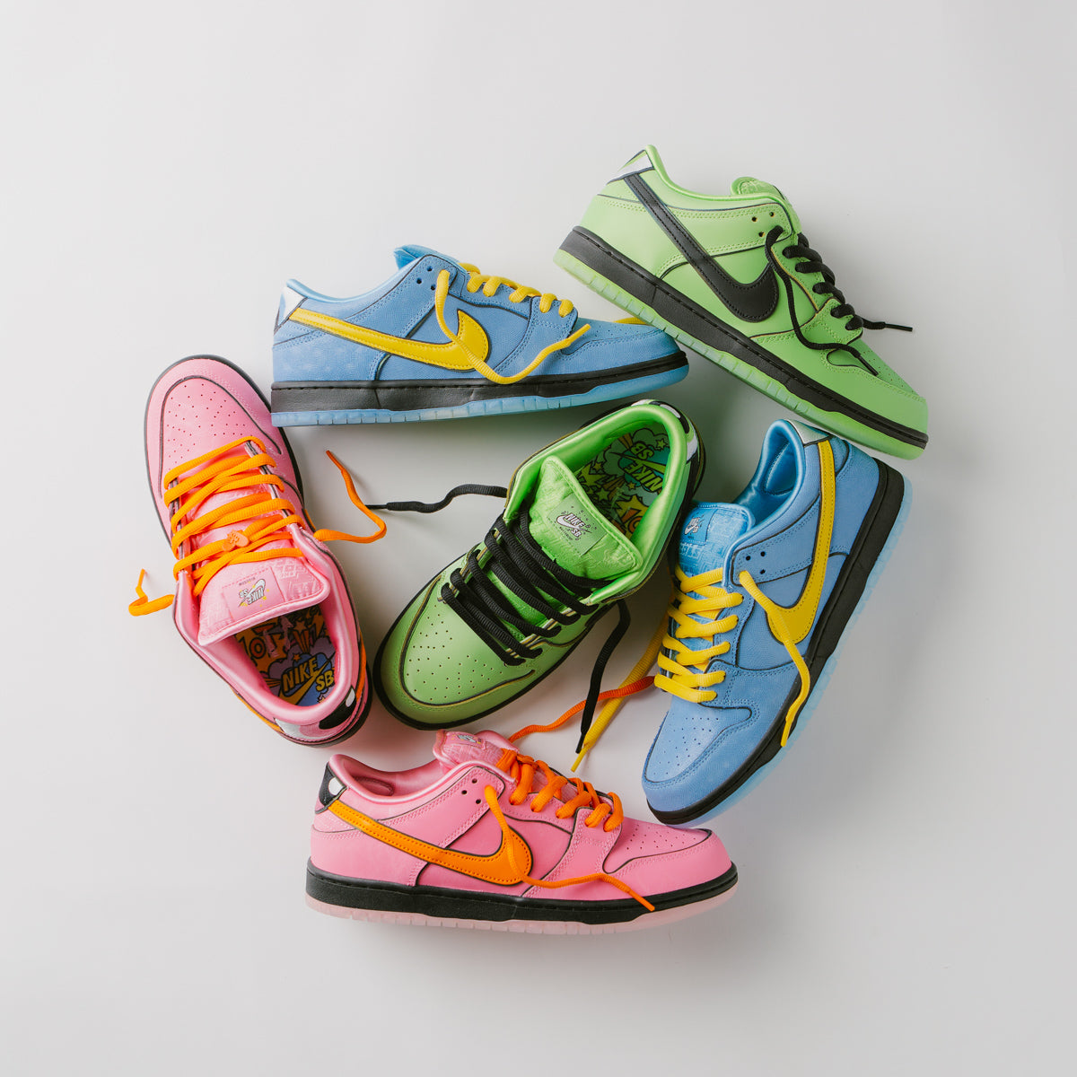 Nike SB x Powerpuff Girls Dunk Low Pro | Nike NBA Chicago Bulls ...