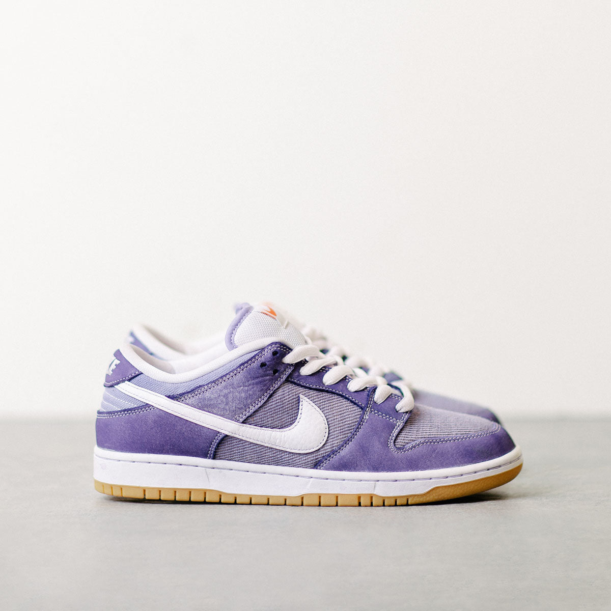 nike sb dunk low purple unbleached