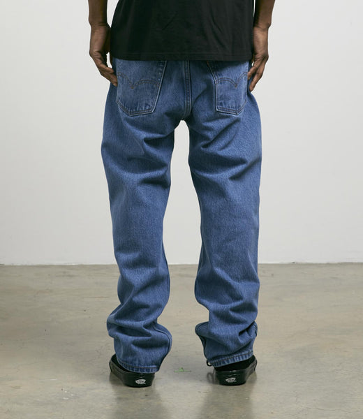 buitenste deelnemer Stun Levis Halbhohe Straight-Leg-Jeans Nude - BillrichardsonShops - Levi's® Skate  Baggy 5 Pocket Jeans | Deep Groove