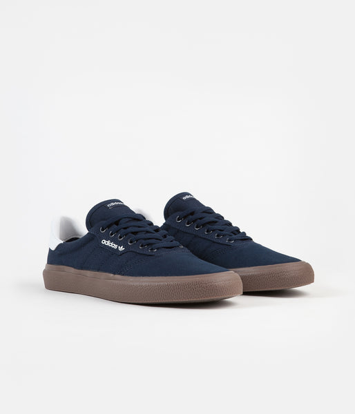 Basura amanecer altura Adidas 3MC Shoes - Collegiate Navy / White / Gum | Flatspot