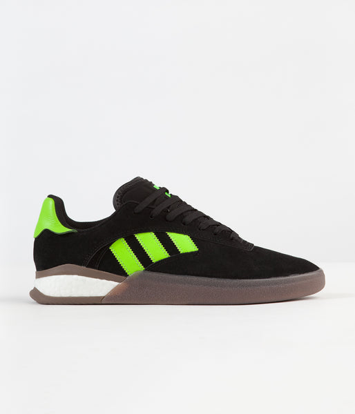 Adidas 3ST.004 Shoes - Core Black White / Gum5 | Flatspot