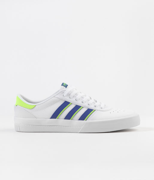 blue and green adidas shoes