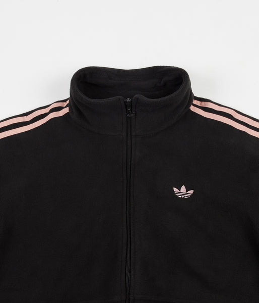 pink and black adidas jacket