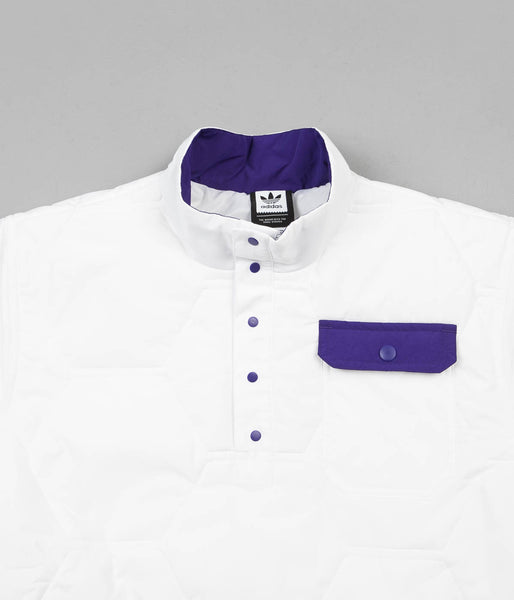pronto Seducir Opiáceo Adidas x Hardies Jacket - White / Collegiate Purple / Black | Flatspot