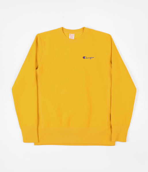 mustard champion sweatshirt