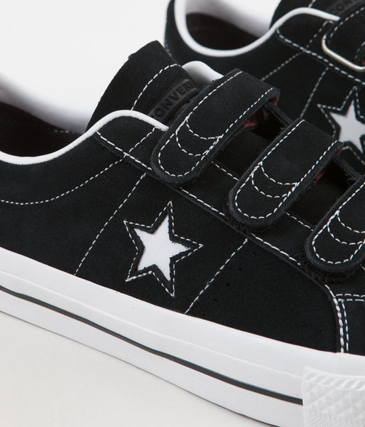 one star velcro converse