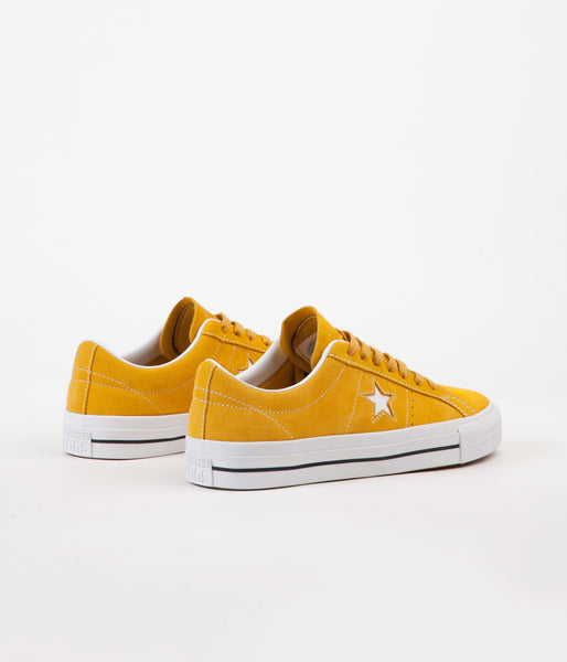 converse one star mustard yellow