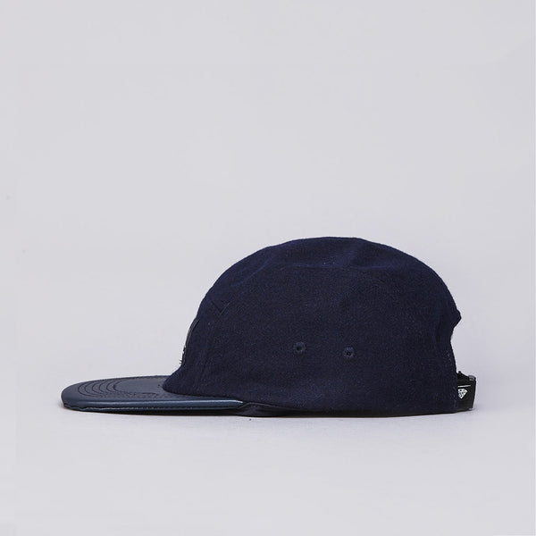 Diamond OG Wool 5 Panel Cap Navy | Flatspot