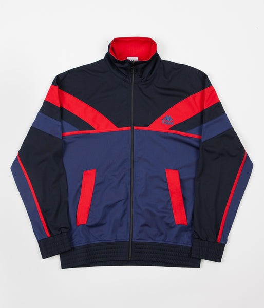 navy blue kappa track jacket