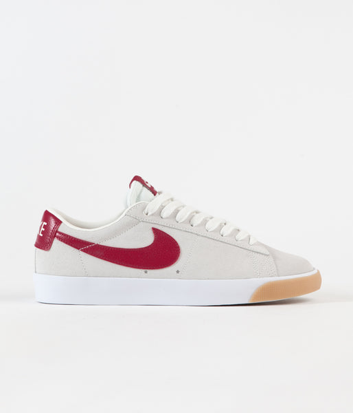 nike sb blazer low gt cardinal red