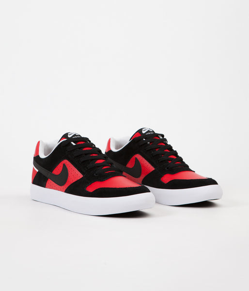 nike sb delta force vulc red and black