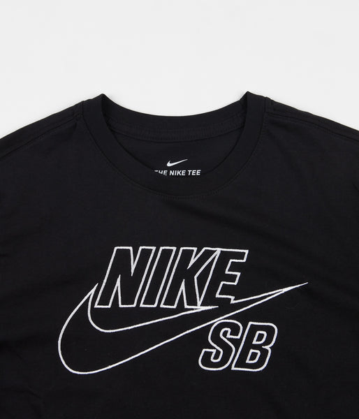 nike black and white shirt