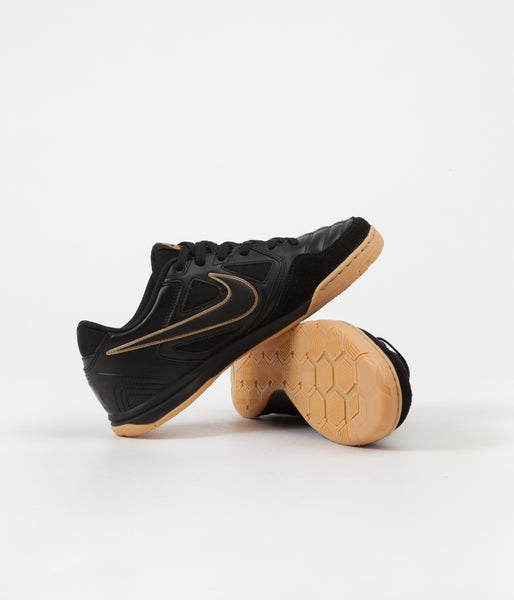 Nike SB Gato - Black Black - Gold - Gum Yellow | Flatspot