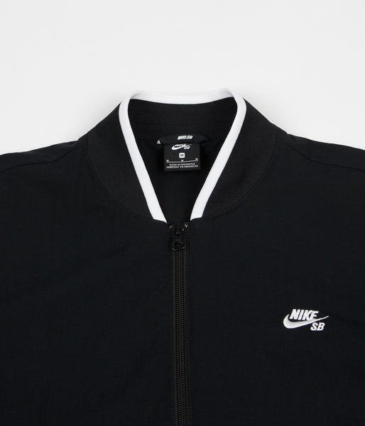 nike sb bomber jacket black