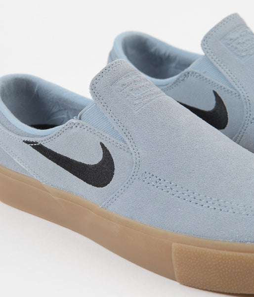 janoski slip on blue