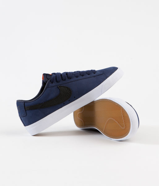 nike blazer low navy