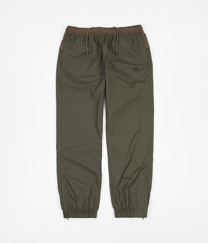 nike khaki track pants