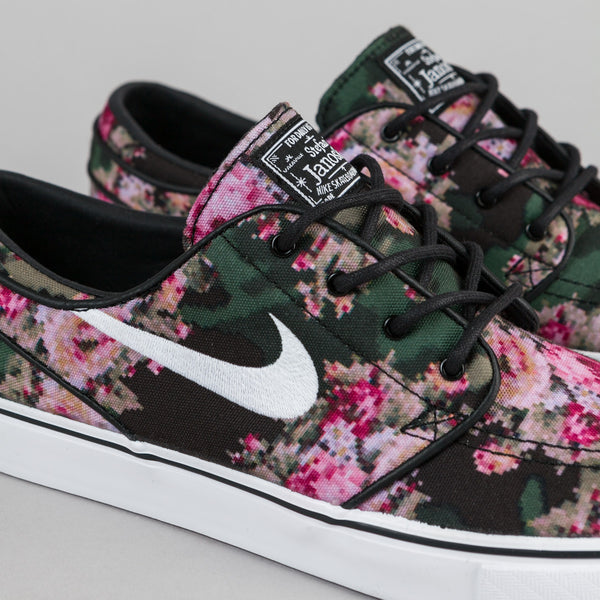 Nike Sb Stefan Janoski Digi Floral Shoes Multi Colour Black Flatspot 4596