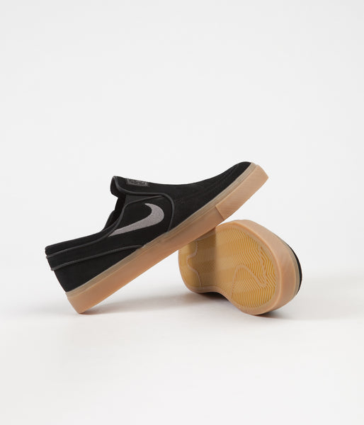 janoski black gum sole