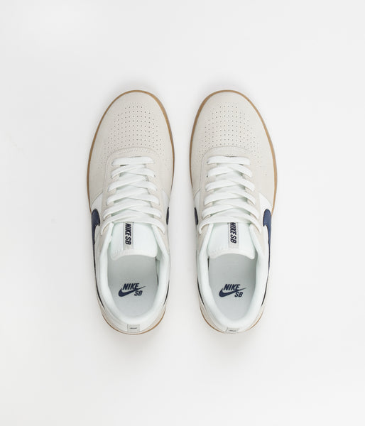 nike sb team classic skate shoes - summit white/blue void-white