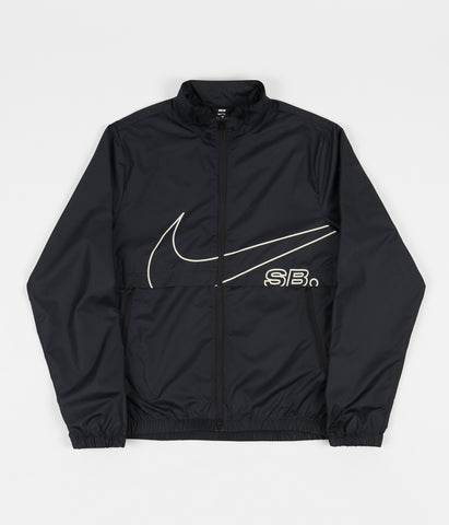 Nike SB Track Jacket - Black / Black 