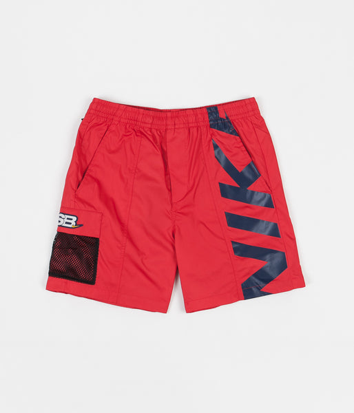 university red nike shorts