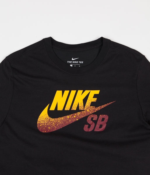 nike t shirt gold logo