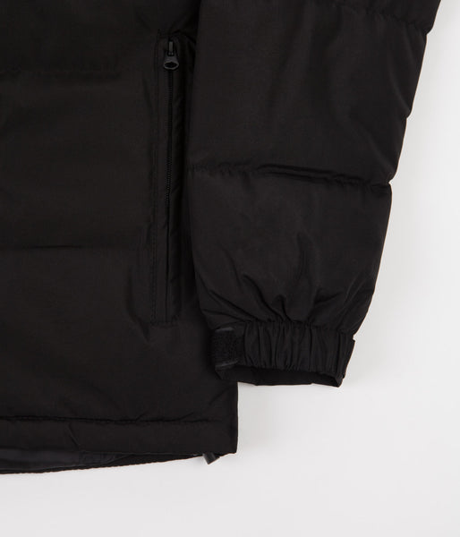 Poetic Collective Puffer Jacket - Black / White | Flatspot