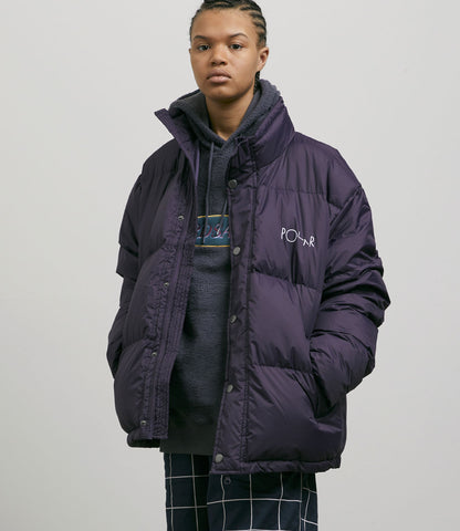 Polar Basic Puffer Jacket - Dark Violet | Flatspot